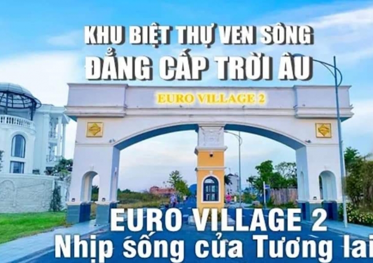 Lô đất biệt thự mặt tiền đường Giáng Hương 11 khu Euro Village 2